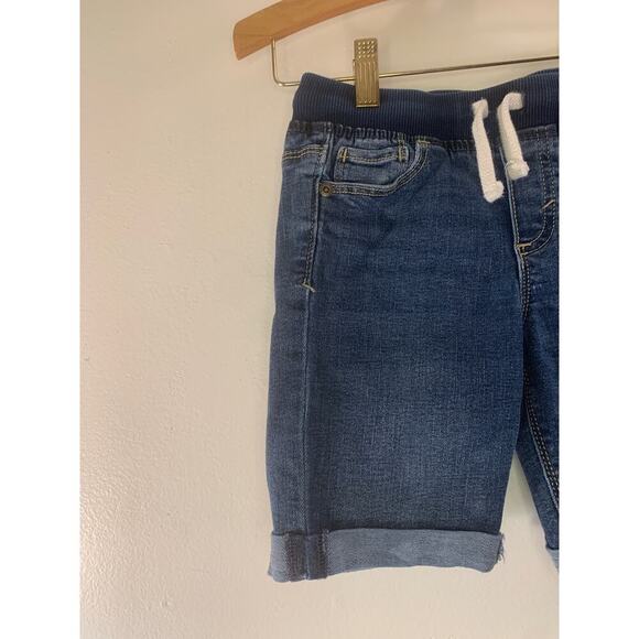 OLD NAVY Boy’s Pull On Cuffed Bermuda Stretch Jean Shorts / Size: 5T - Picture 5 of 7
